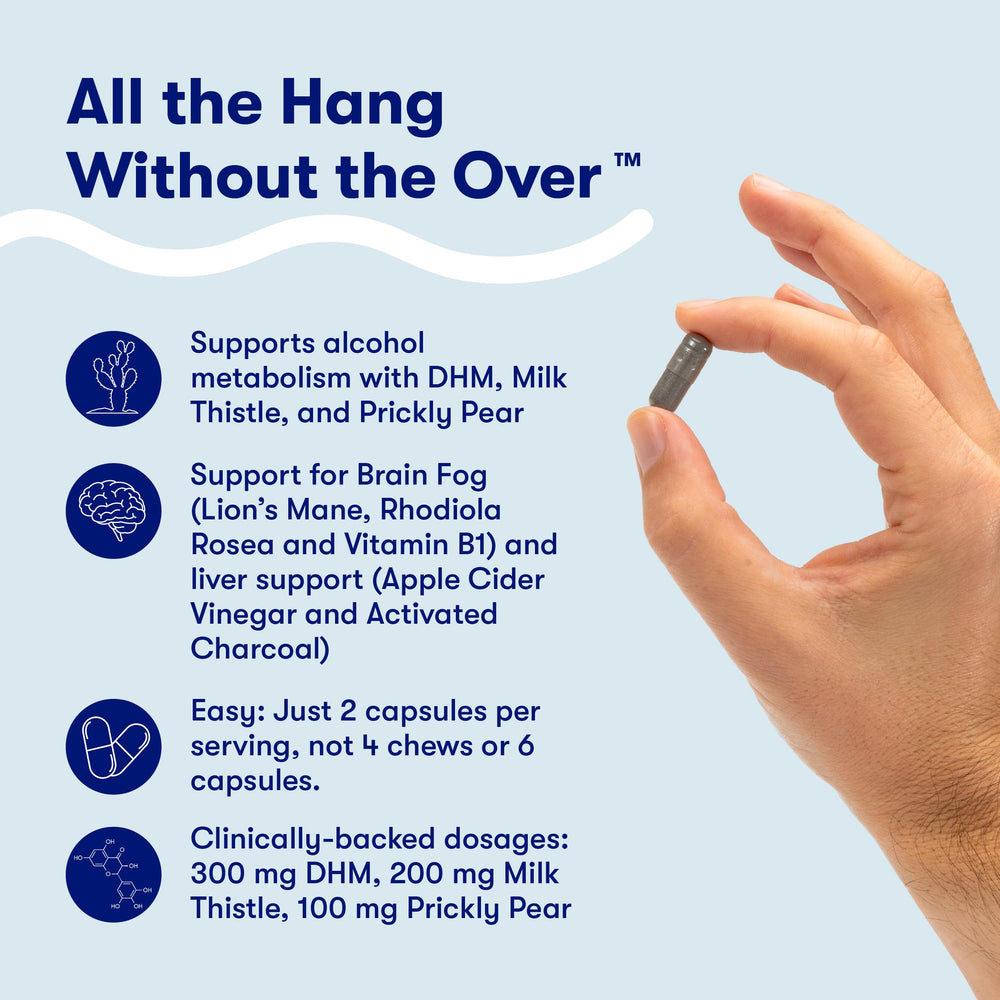 Flyby Recovery milk thistle bottle highlighting daily wellness and balance