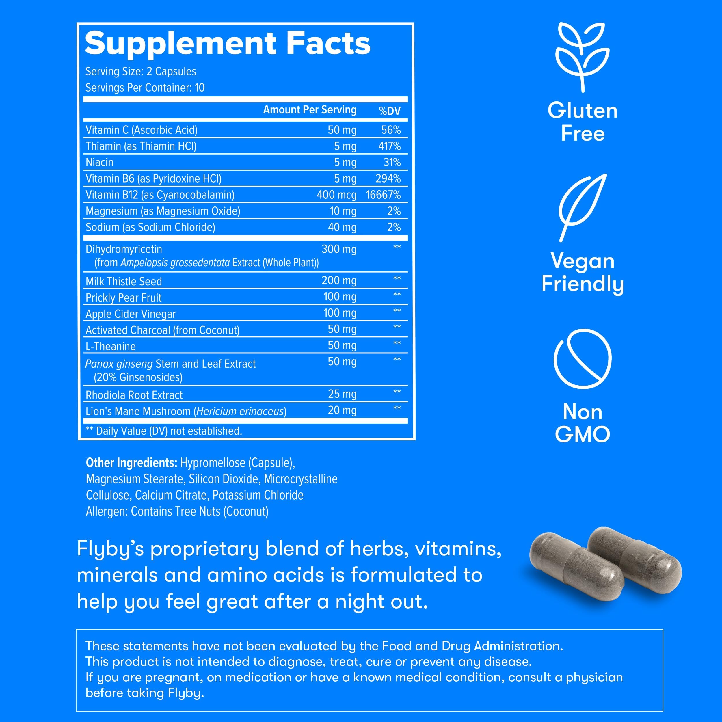 Flyby Vitamin C tablets bright boost for daytime wellness