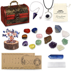 FLYING APSARAS Crystal Tree of Life centerpiece promotes calm and positive energy in your space