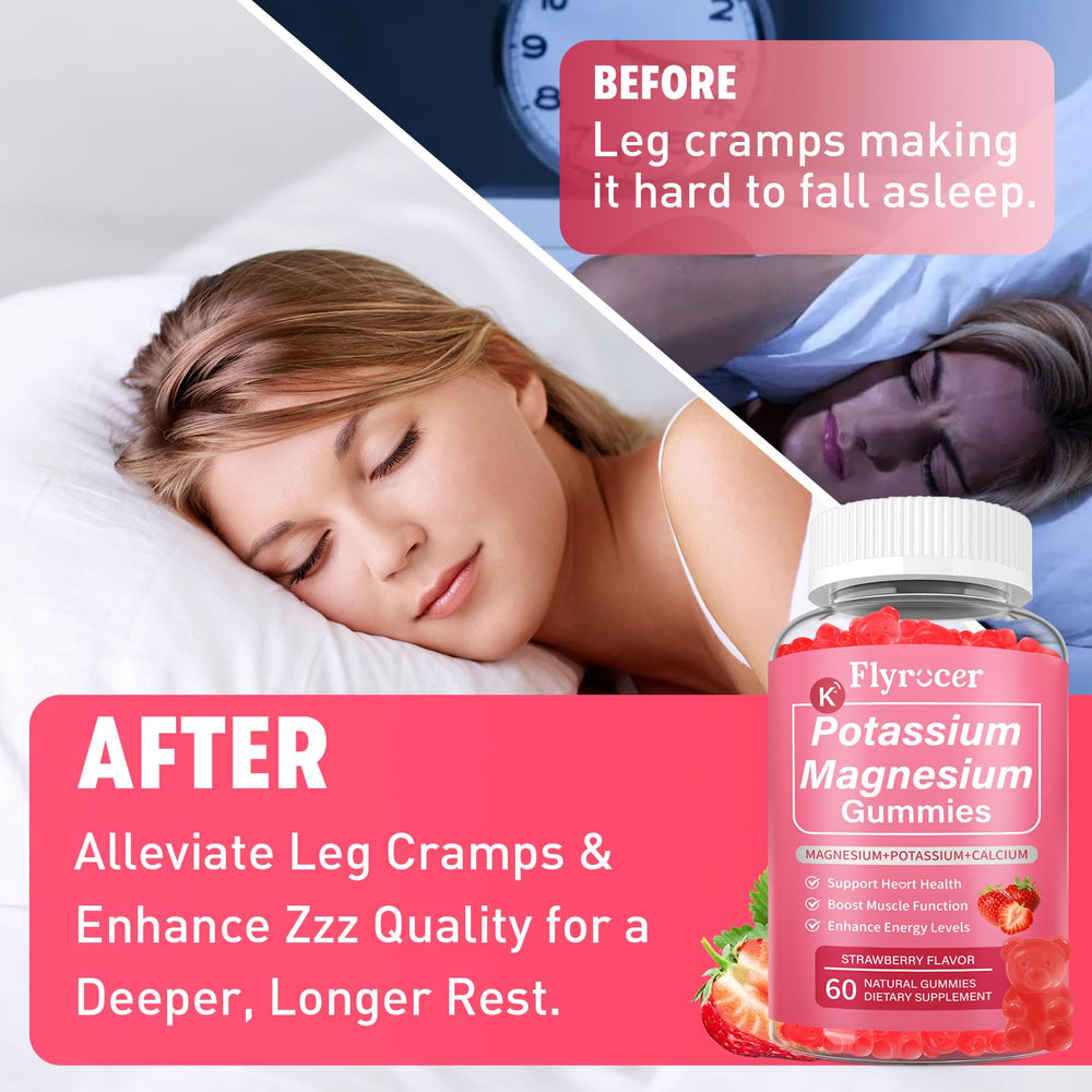 Closeup texture of Flyrocer gummies highlighting chewy strawberry flavor