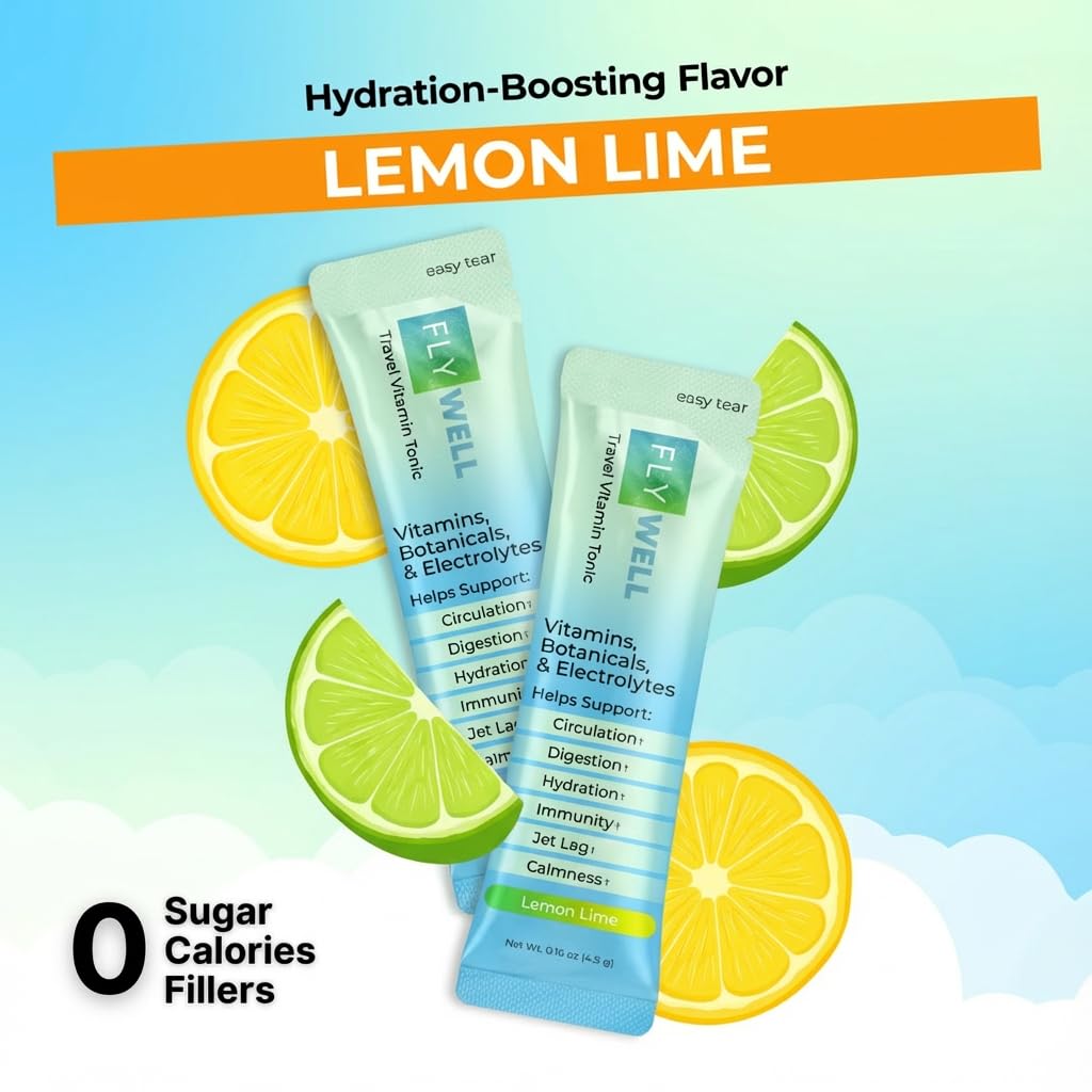 FlyWell monk-fruit sweetened formula — natural taste with zero-calorie sweetness