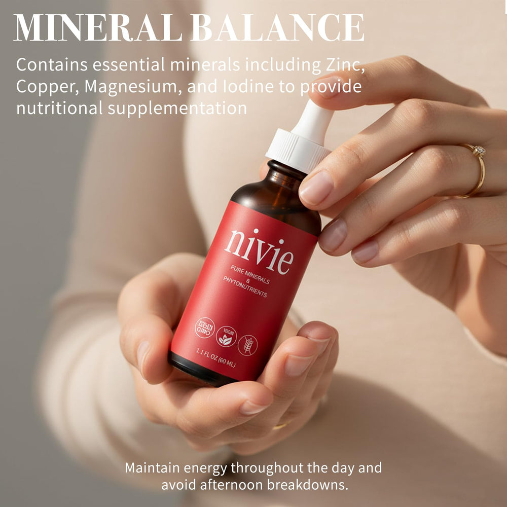 FMRFMR nivie Organics Thyroidsupplement Drops ingredients panel