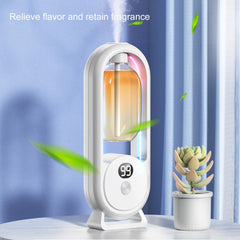 Focket timed spray feature allows scheduled fragrance release