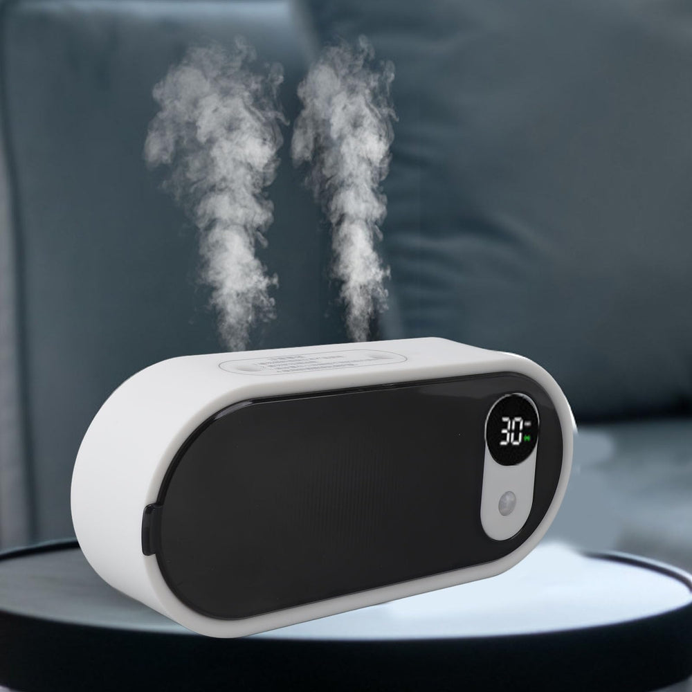 Fockety diffuser delivering quiet operation for sleep or work