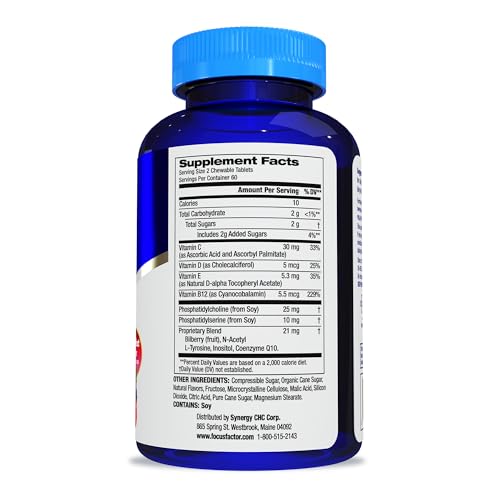 Focus Factor Kids berry chewables close-up showing tasty flavor for kids
