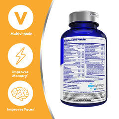 Label shows lutein and zeaxanthin per serving on Focus Factor package