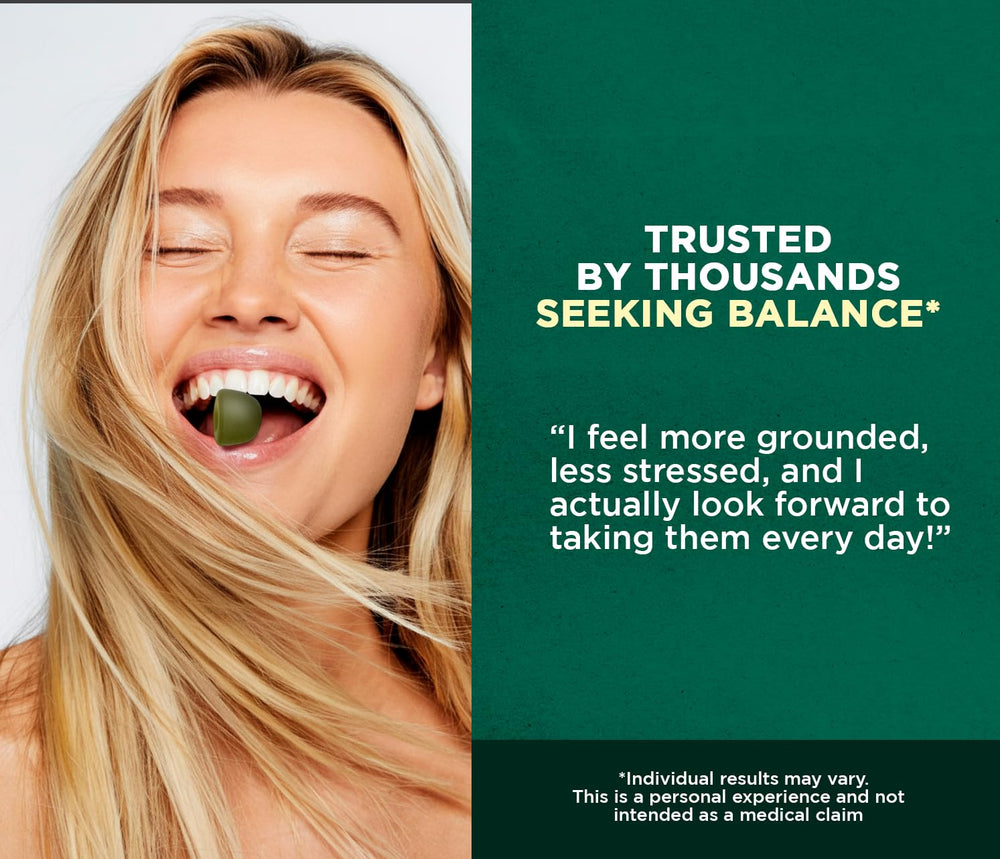 Focus Fusion Ashwagandha Gummies daily-use scene suggests easy routine integration.