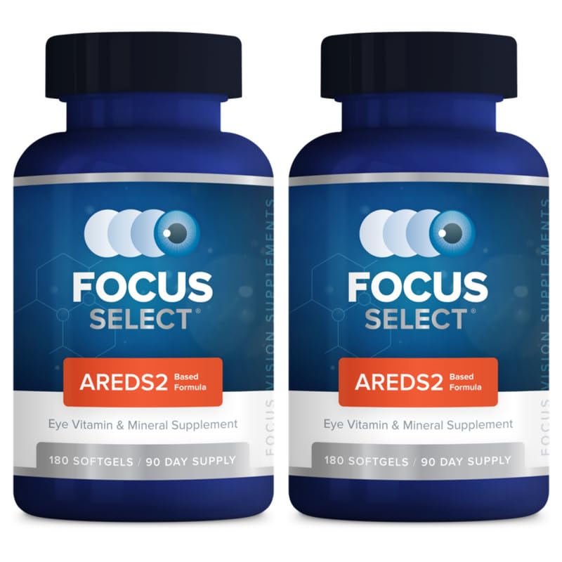 Focus Select AREDS2 softgel capsule for macular support and eye health