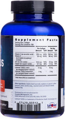 Focus Select low zinc formula softgel supporting ocular health with lutein and zeaxanthin