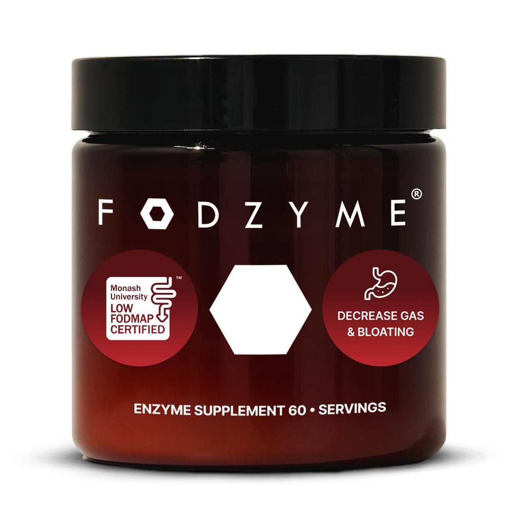 FODZYME Home Kit box and dose ready for easy, comfortable meals.