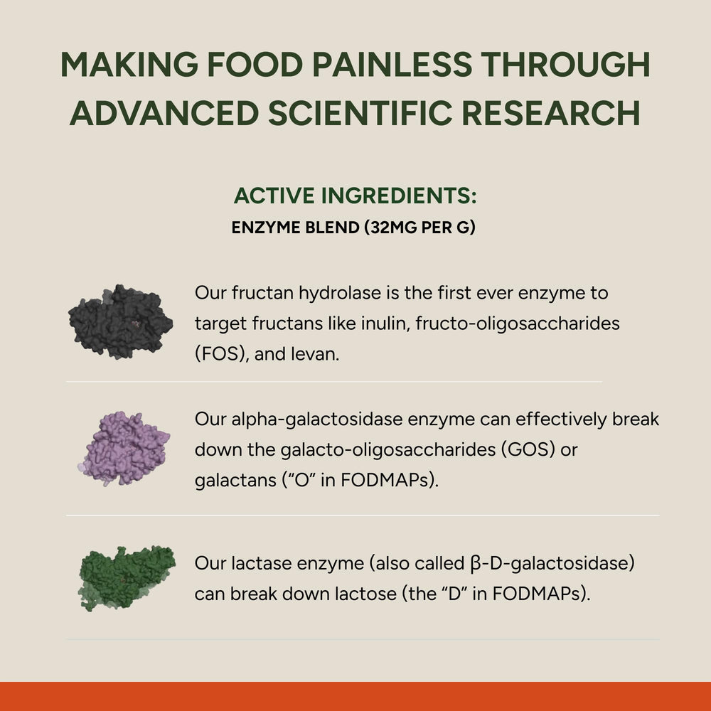FODZYME Home Kit meal-mix-action demonstrates instant enzymatic support during eating.