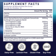 Fogoro dairy-free formula bottle highlighting lactose- and casein-free ingredients