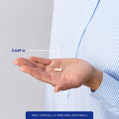 Folate 400 Metafolin L-5-MTHF capsules closeup for high bioavailability.