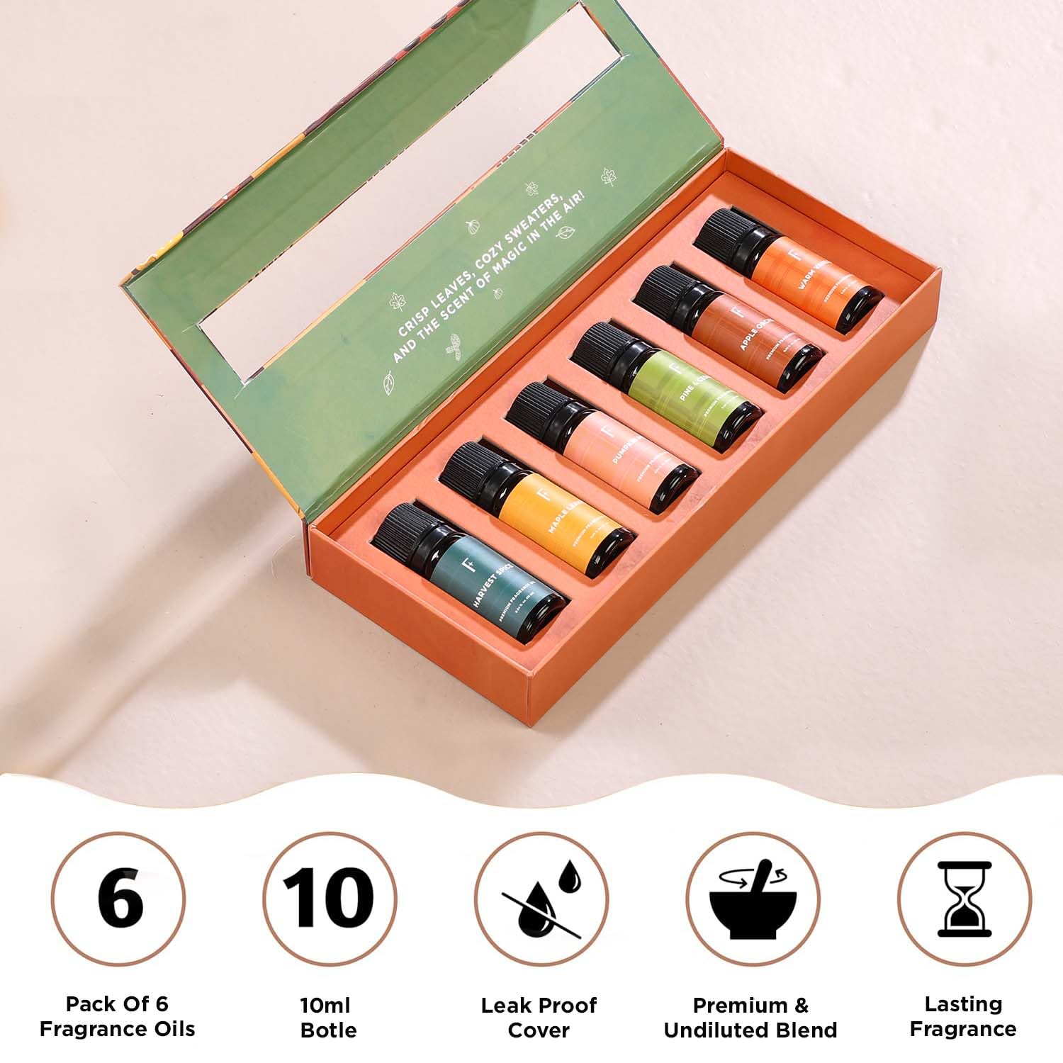 Folkulture Autumn Whisper diffuser scene highlights warm, inviting fragrance experience.