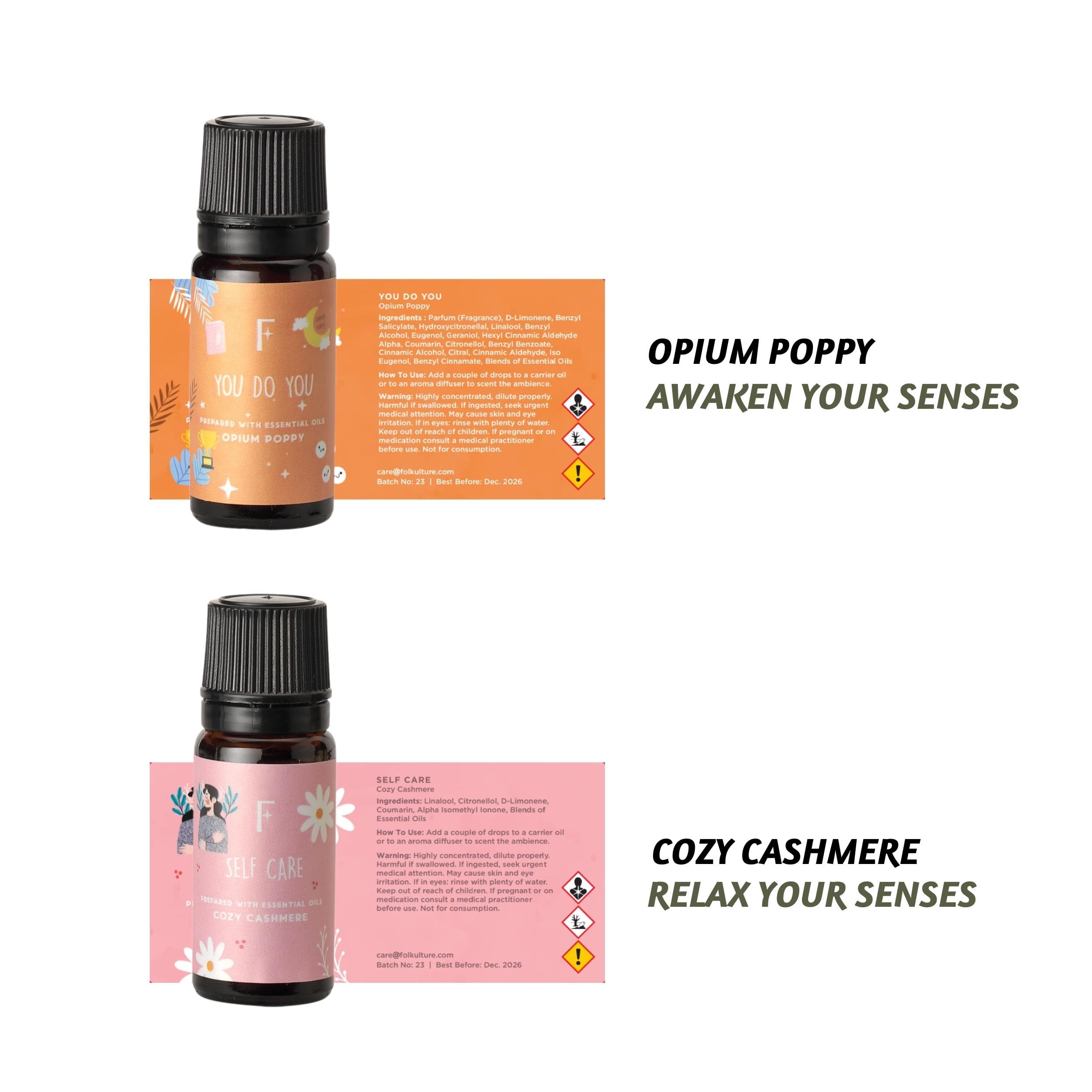 Folkulture Self Love Club Peony Dream diffuser oil for floral serenity at home