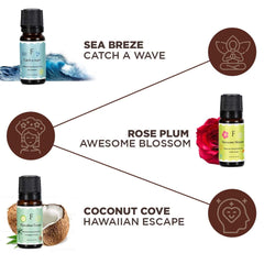 Folkulture Smells Like Summer coconut oil for tropical serenity.