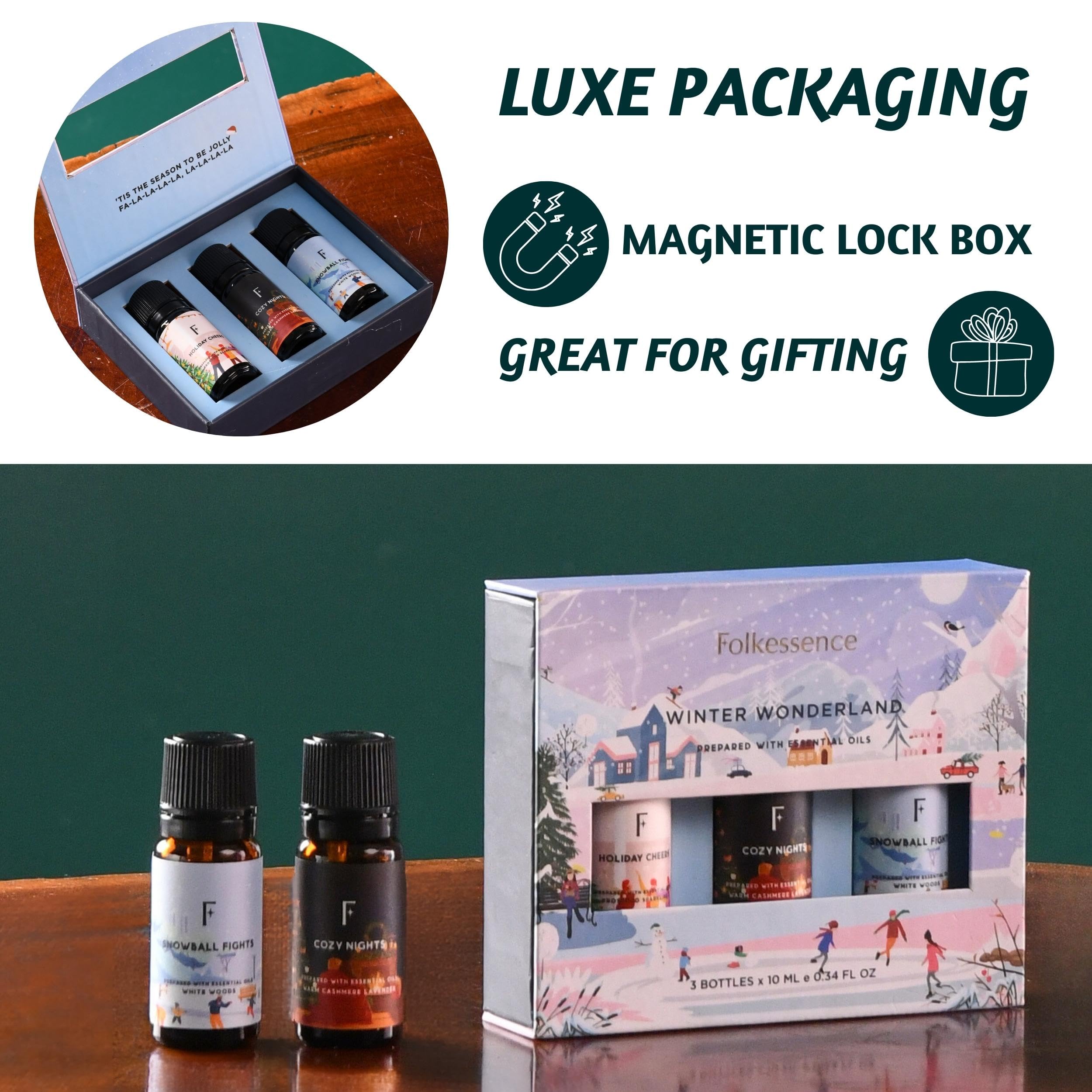 Folkulture Winter Wonderland Cashmere packaging for a premium gift