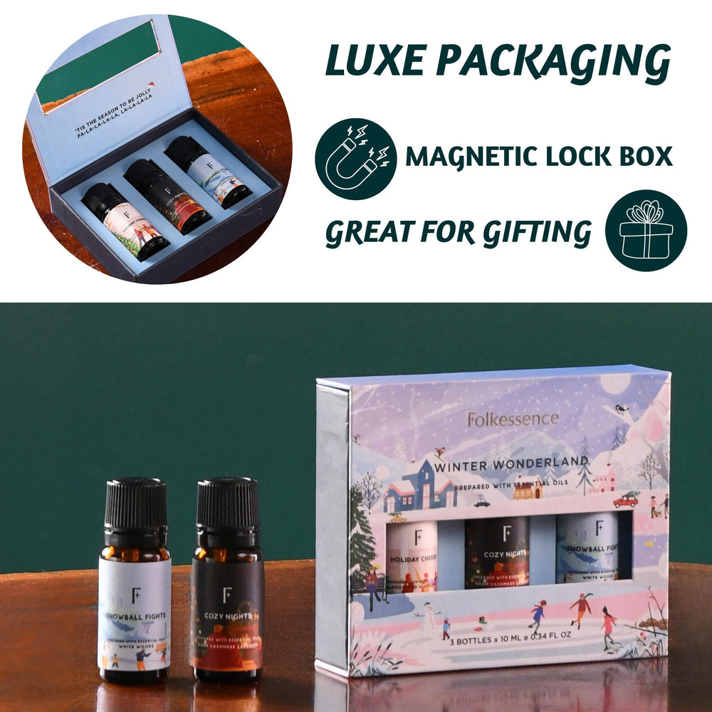 Folkulture Winter Wonderland Cashmere packaging for a premium gift