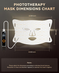 FOLOKE LED mask side view highlighting ergonomic design for full-face coverage.