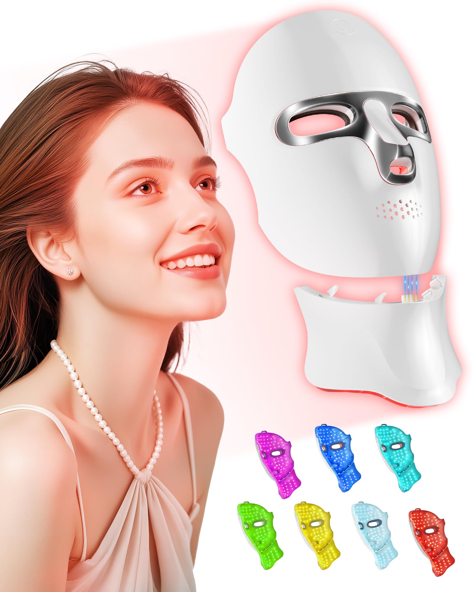 FOLOKE silicone mask with inner and outer surfaces for comfortable wear