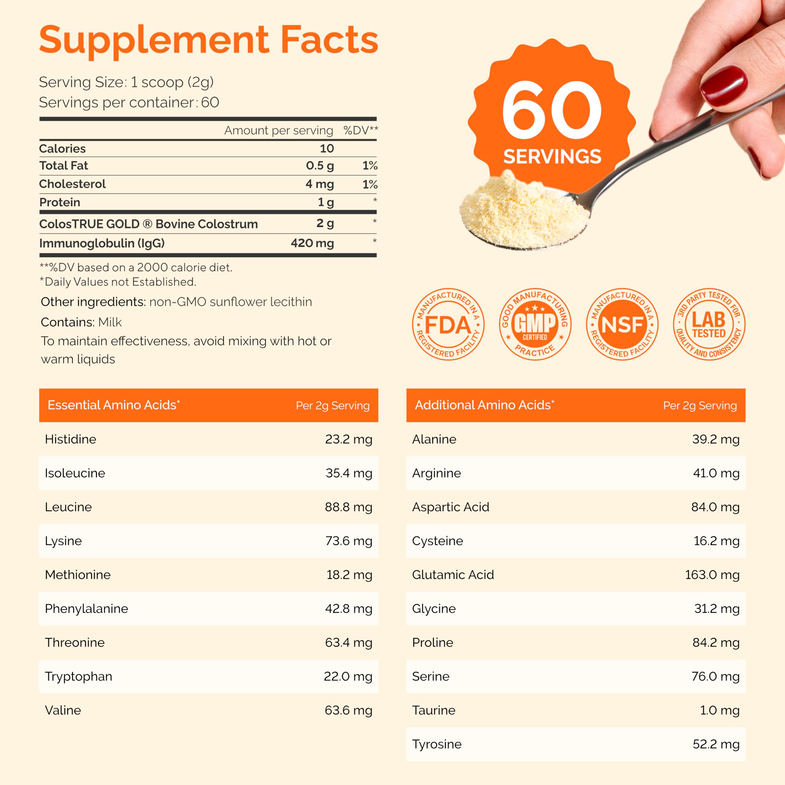 Folqs Bovine Colostrum Powder daily-use setup inspires a simple morning routine.