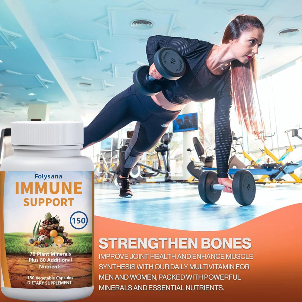Folysana Immune Support packaging box on a clean, premium display