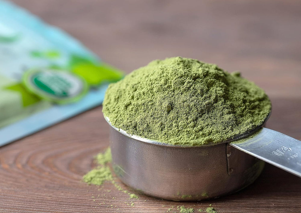 Food to Live alfalfa powder used in baking, adding nutrition to pastries