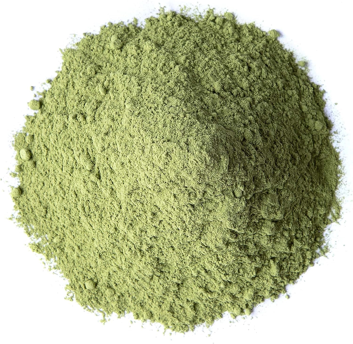 Food to Live alfalfa powder dissolving in water for a greens boost