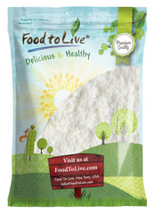 Food to Live Creatine Monohydrate Micronized Powder bottle for quick, smooth mixing.