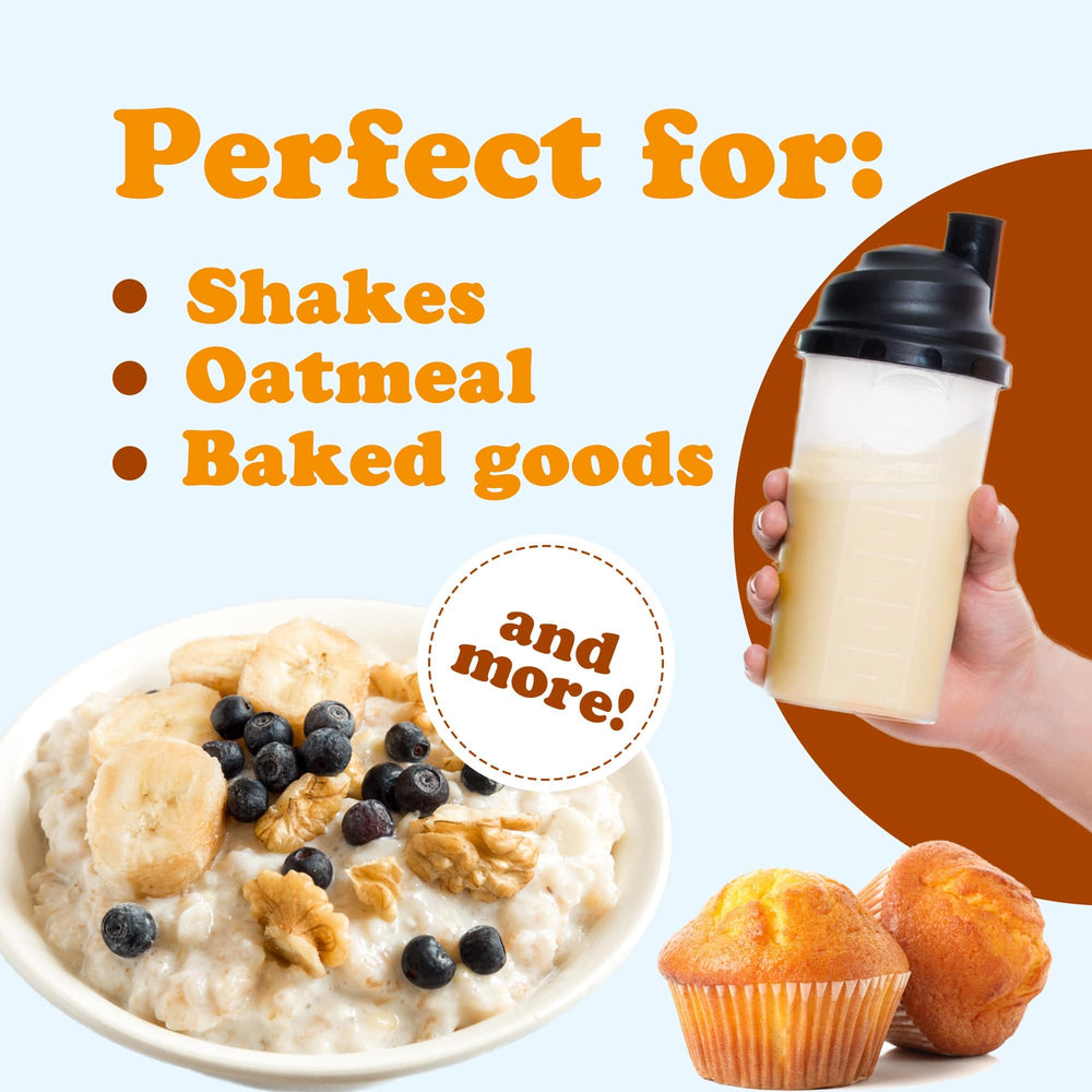 Bulk bag of Food to Live Organic Yellow Pea Protein Powder.