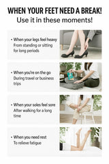 Foot Cooling Acupressure Patch hydrogel texture conforms softly to skin