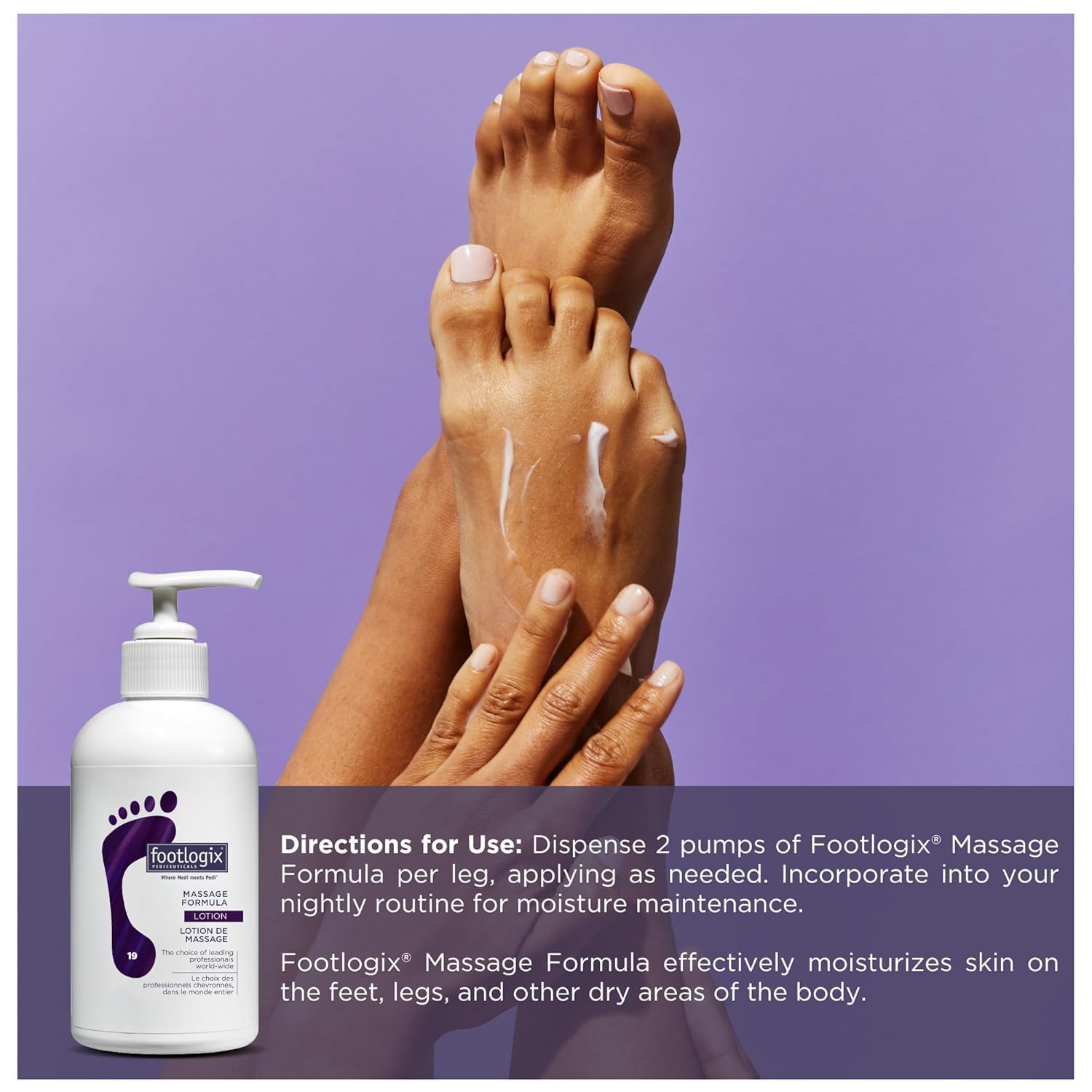 Fragrance note enhances the massage experience without overpowering.