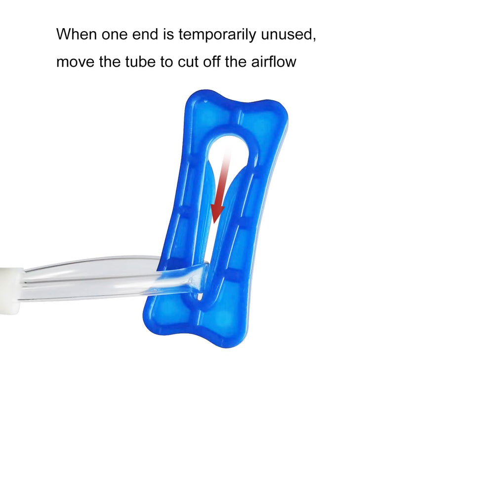 Foqitoxi oxygen tubing 3-ways valve demonstrates controlled flow and customization.