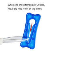 Foqitoxi oxygen tubing 3-ways valve demonstrates controlled flow and customization.