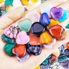 FORBY pocket-size 0.8 inch heart stones for calm portable mindfulness