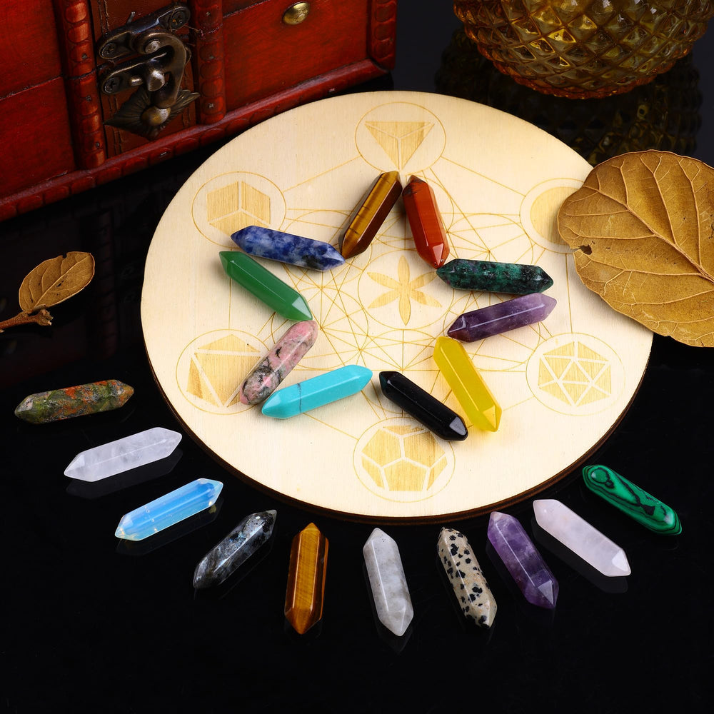 FORBY opalite wand adds a soft glow and tranquil ambiance.