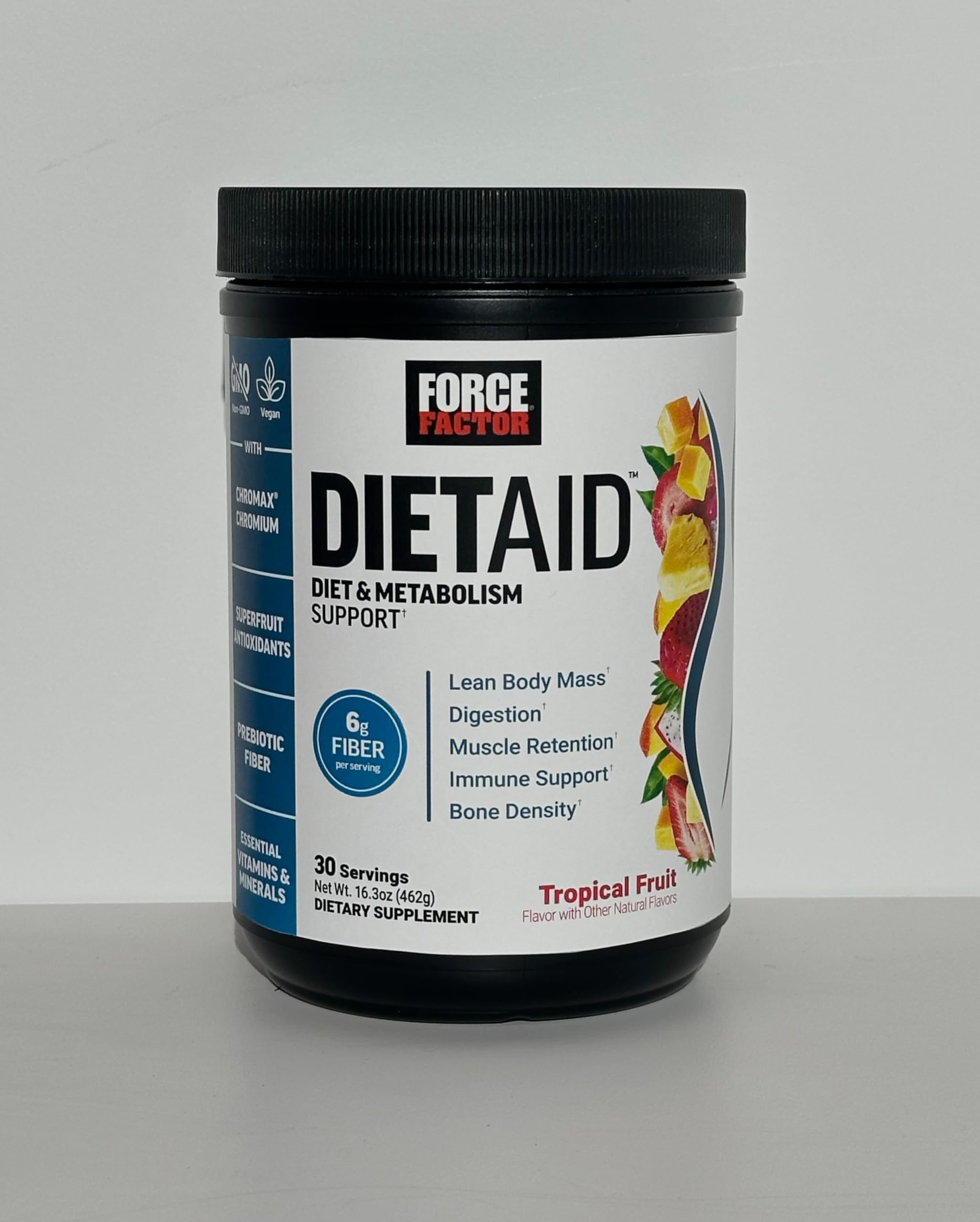 Force Factor Diet Aid lean-muscle-support imagery.