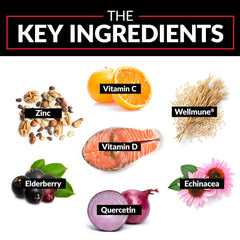 Force Factor Immunity capsules dispense ready for daily use