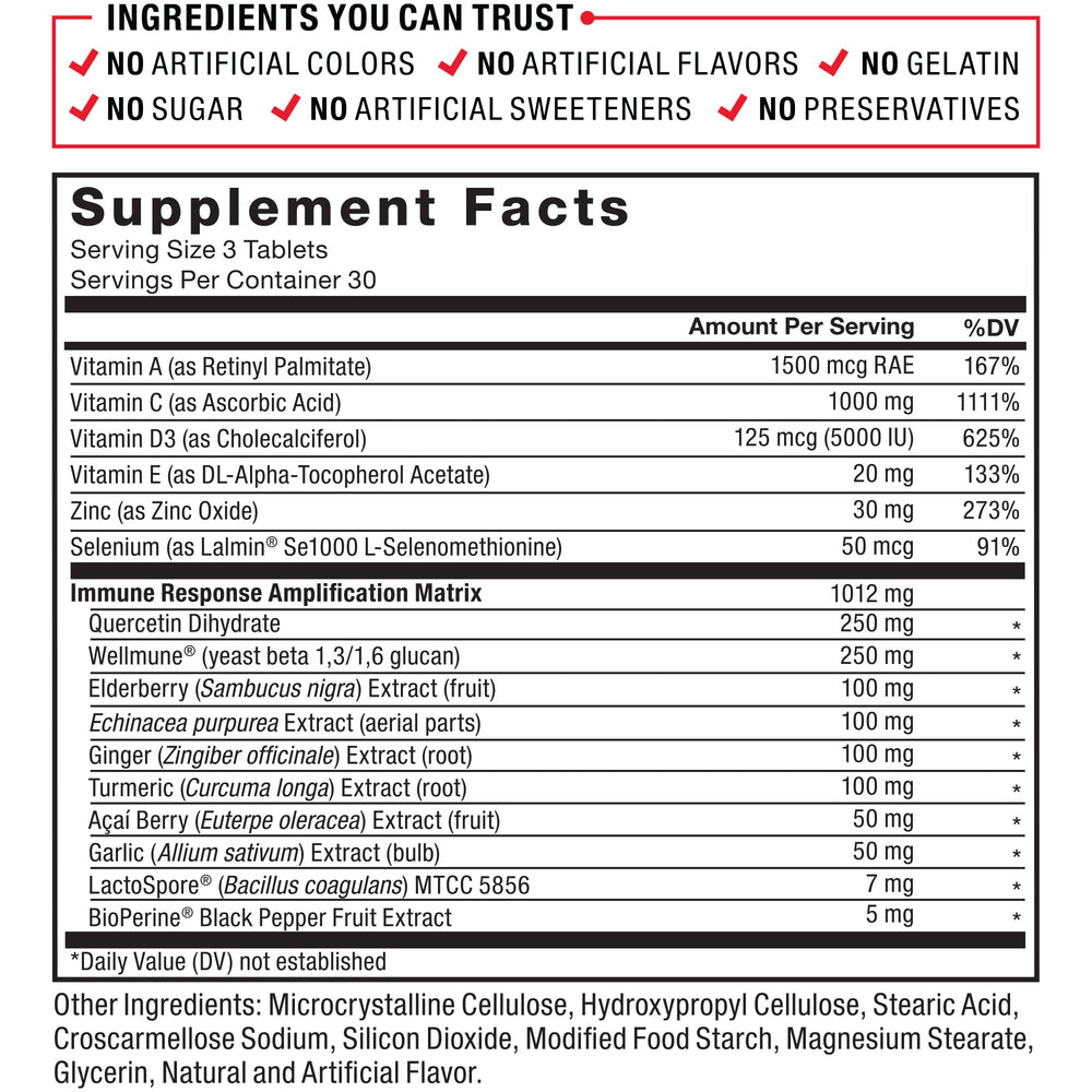 Force Factor Immunity elderberry ingredients illustration emphasizes antioxidant support