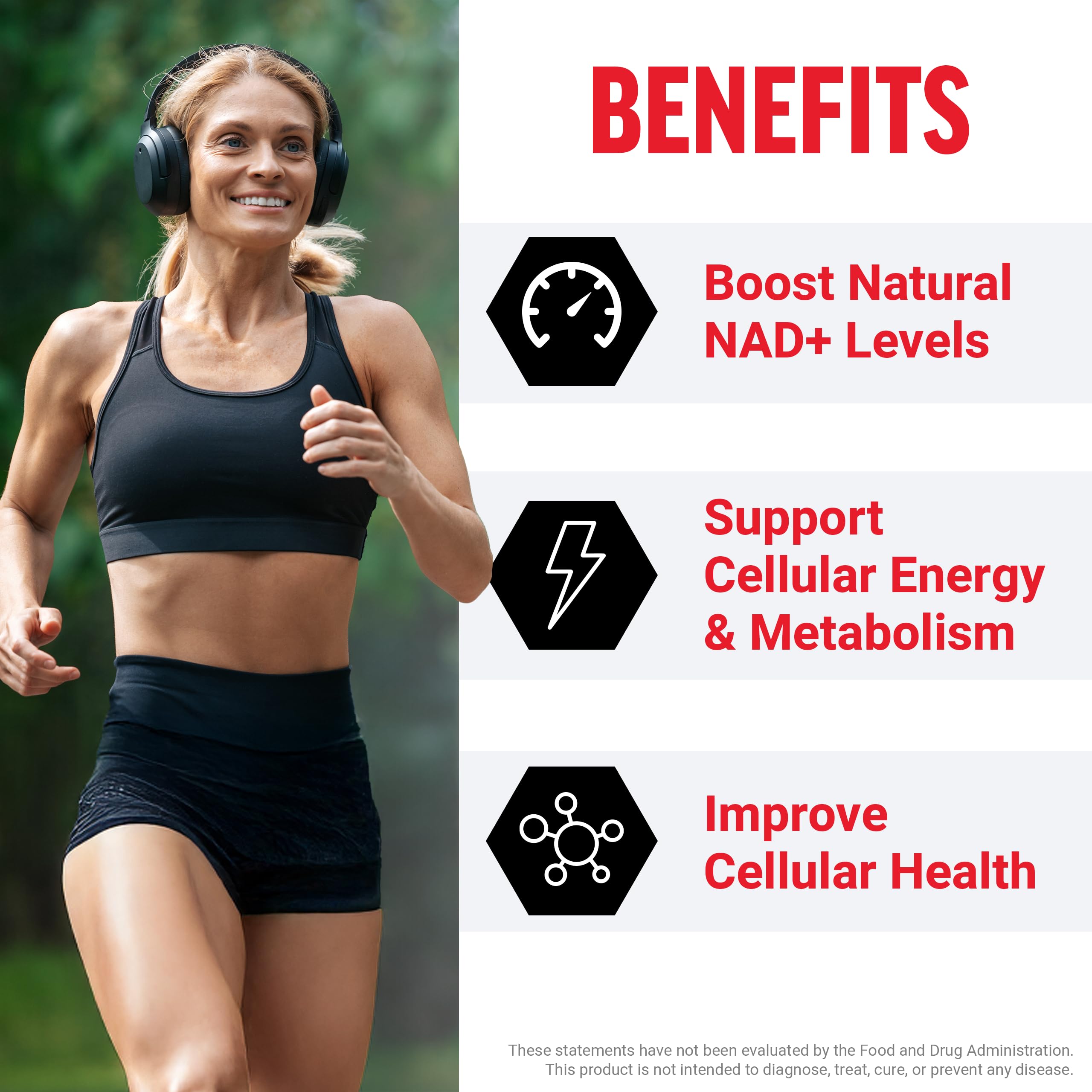 Force Factor NMN strawberry-flavored chews support daily energy metabolism.
