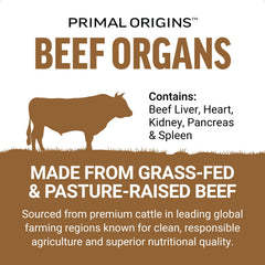Force Factor Primal Origins pancreas closeup featuring natural digestive enzymes