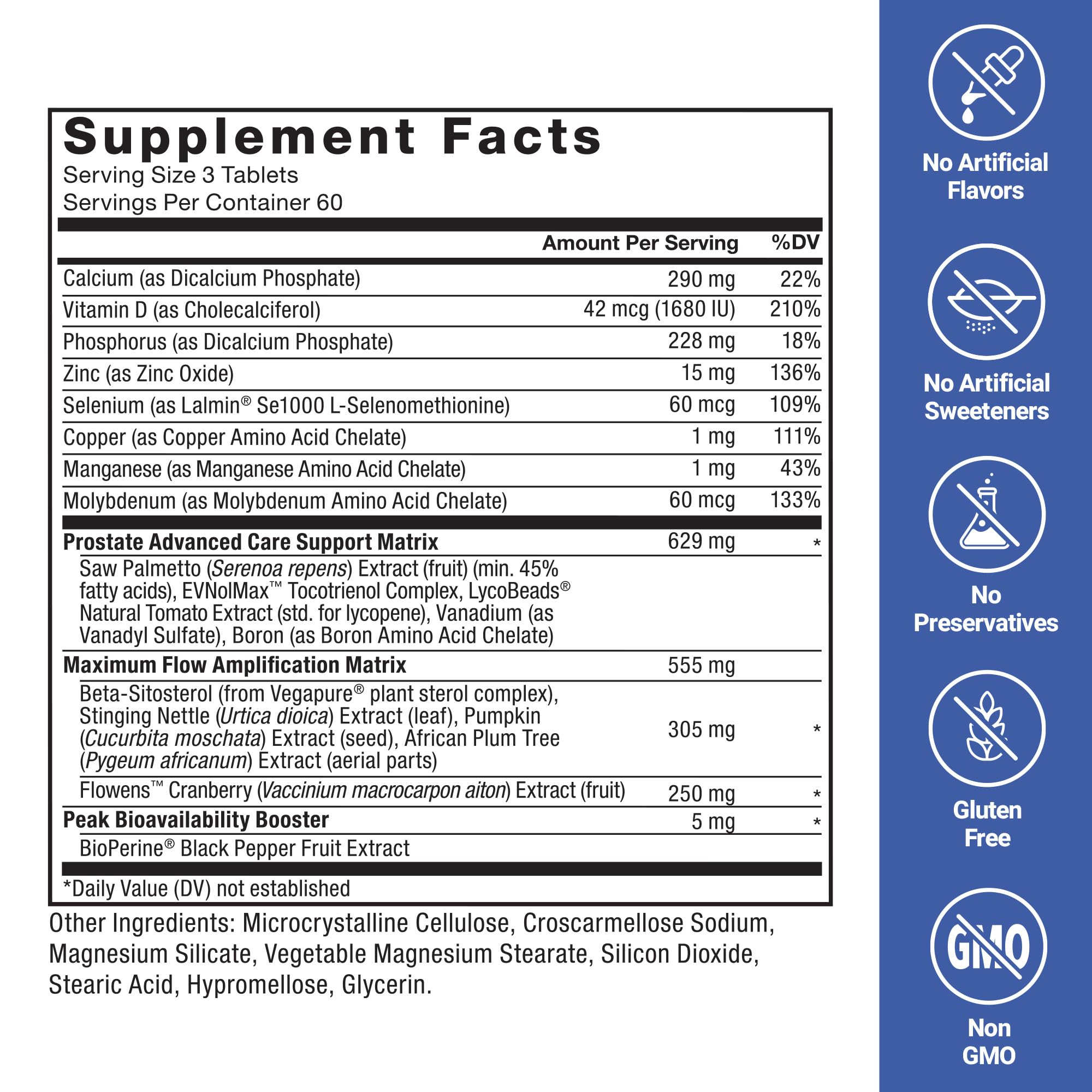Force Factor Prostate Advanced EVNolMax tocotrienol close-up emphasizes antioxidant support