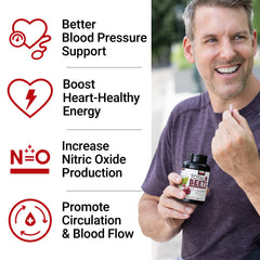 Force Factor Total Beets ingredients list shows beet root and hawthorn berry