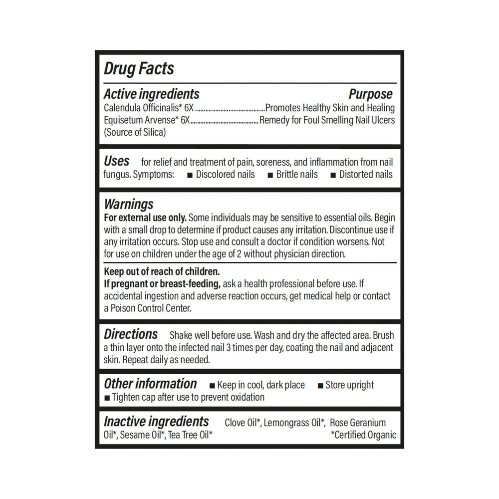Forces of Nature Toenail anti-itch cream close-up highlights soothing action