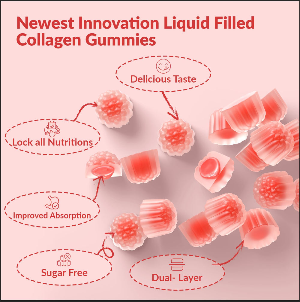 Forent collagen gummies on a tray ready for a healthy daily habit.