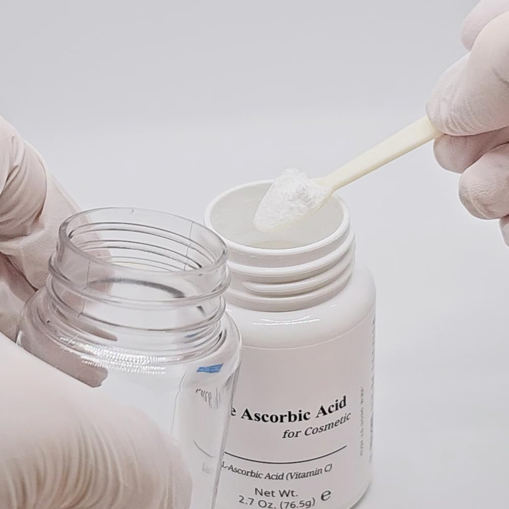 FOREST OF THE BORGES'S Pure Ascorbic Acid Powder minimalist packaging fits into daily routine