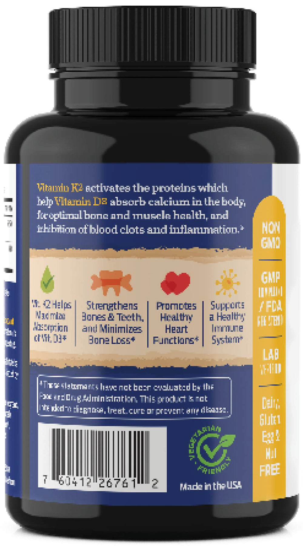 ForestLeaf easy-to-swallow capsules with clear dosage guidance.