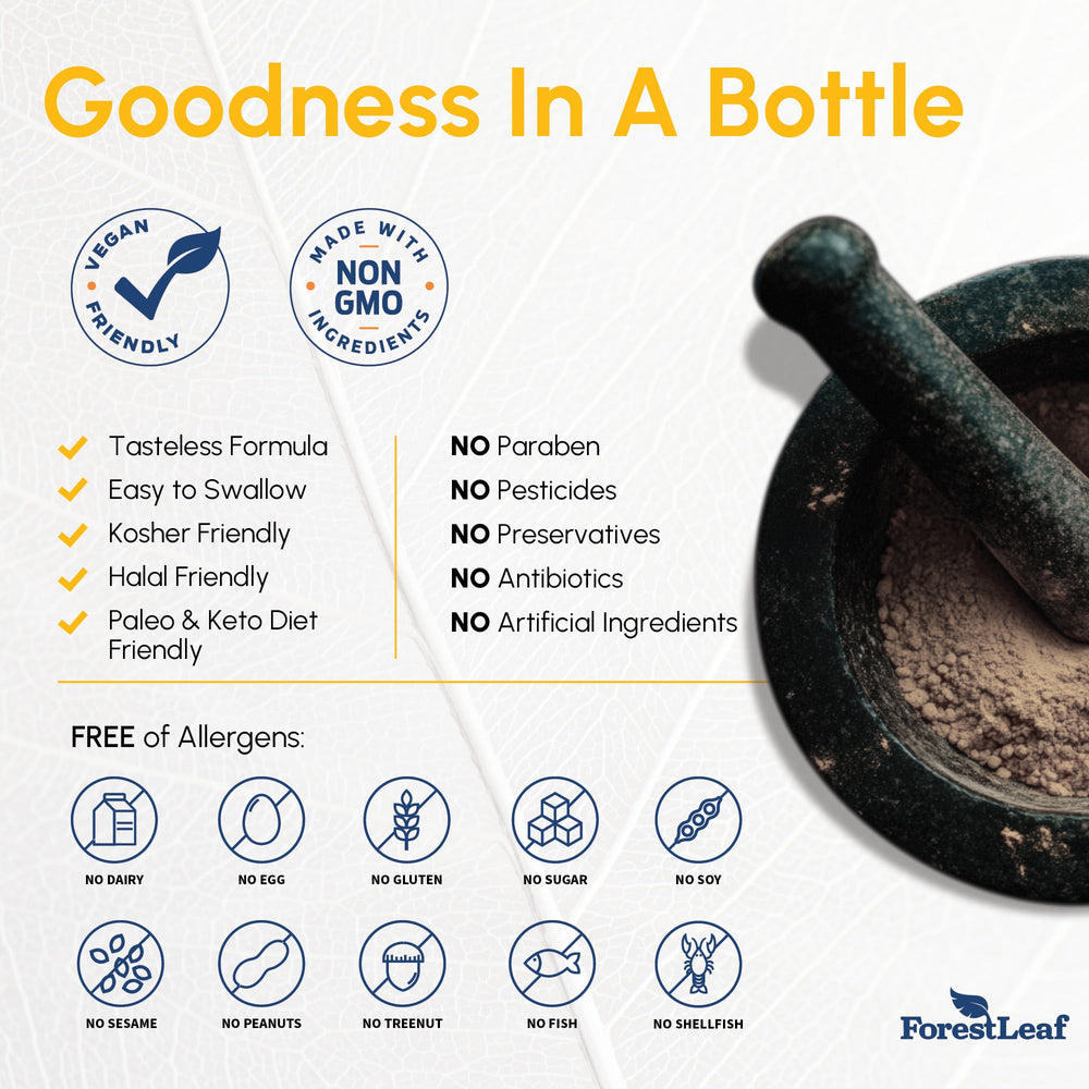 ForestLeaf D3 K2 from a GMP-certified facility ensures quality.