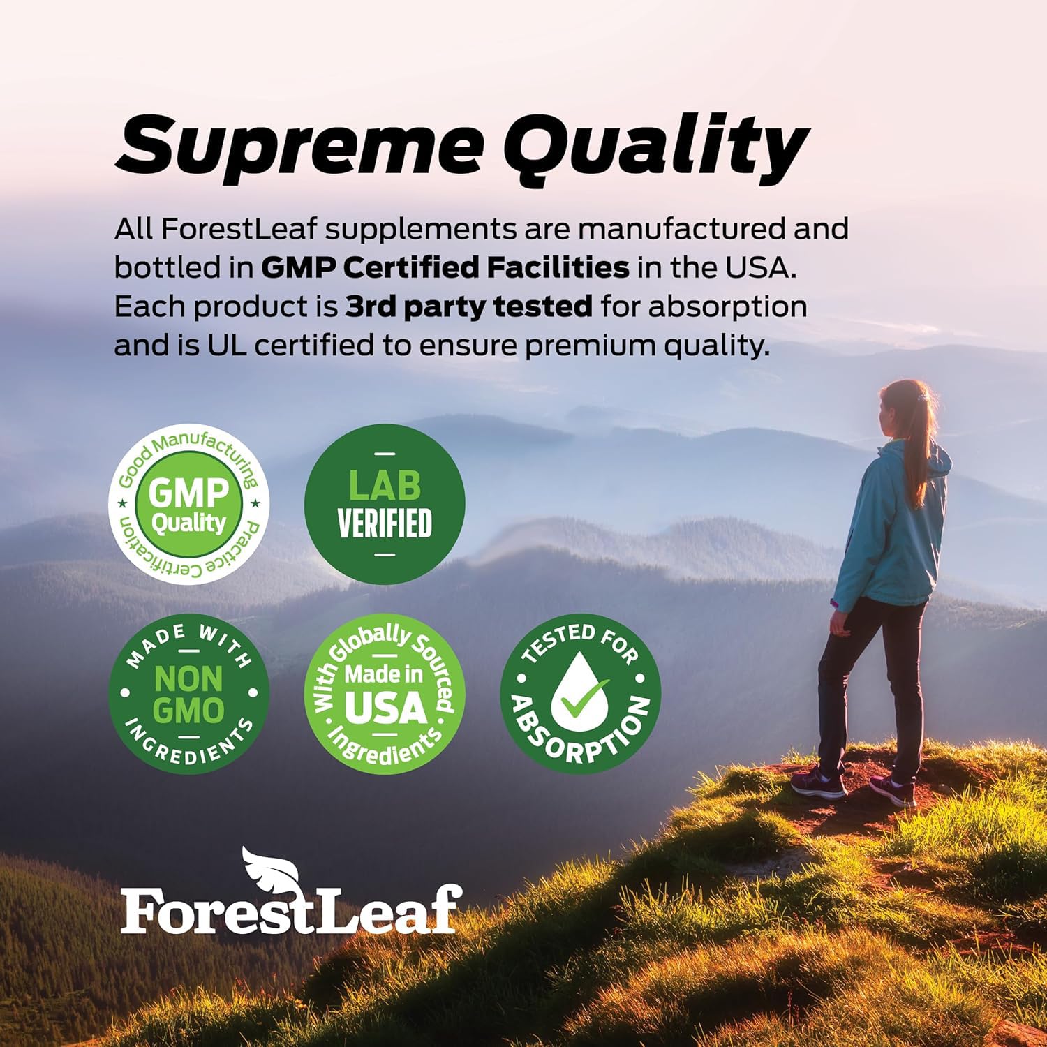 ForestLeaf free-range packaging conveying sustainable, responsible sourcing.