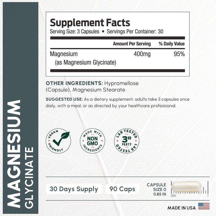 ForestLeaf heart and bone support capsules pictured for daily health